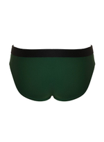 Классические мужские плавки с контрастным поясом (Размер: M) (Цвет: темно-синий)