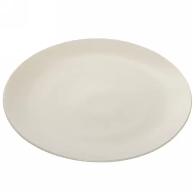 Тарелка керамическая 26см «Матовая глазурь» слоновая кость