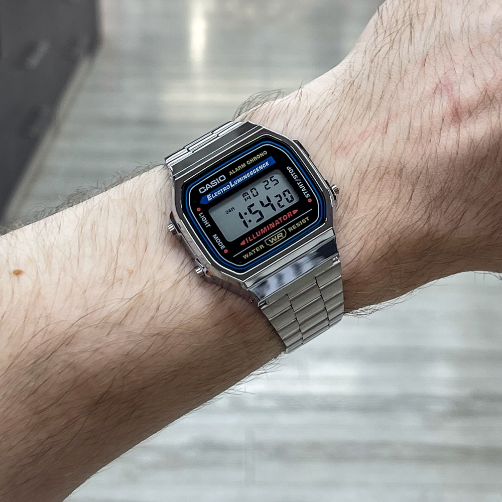 Casio A168WA-1W