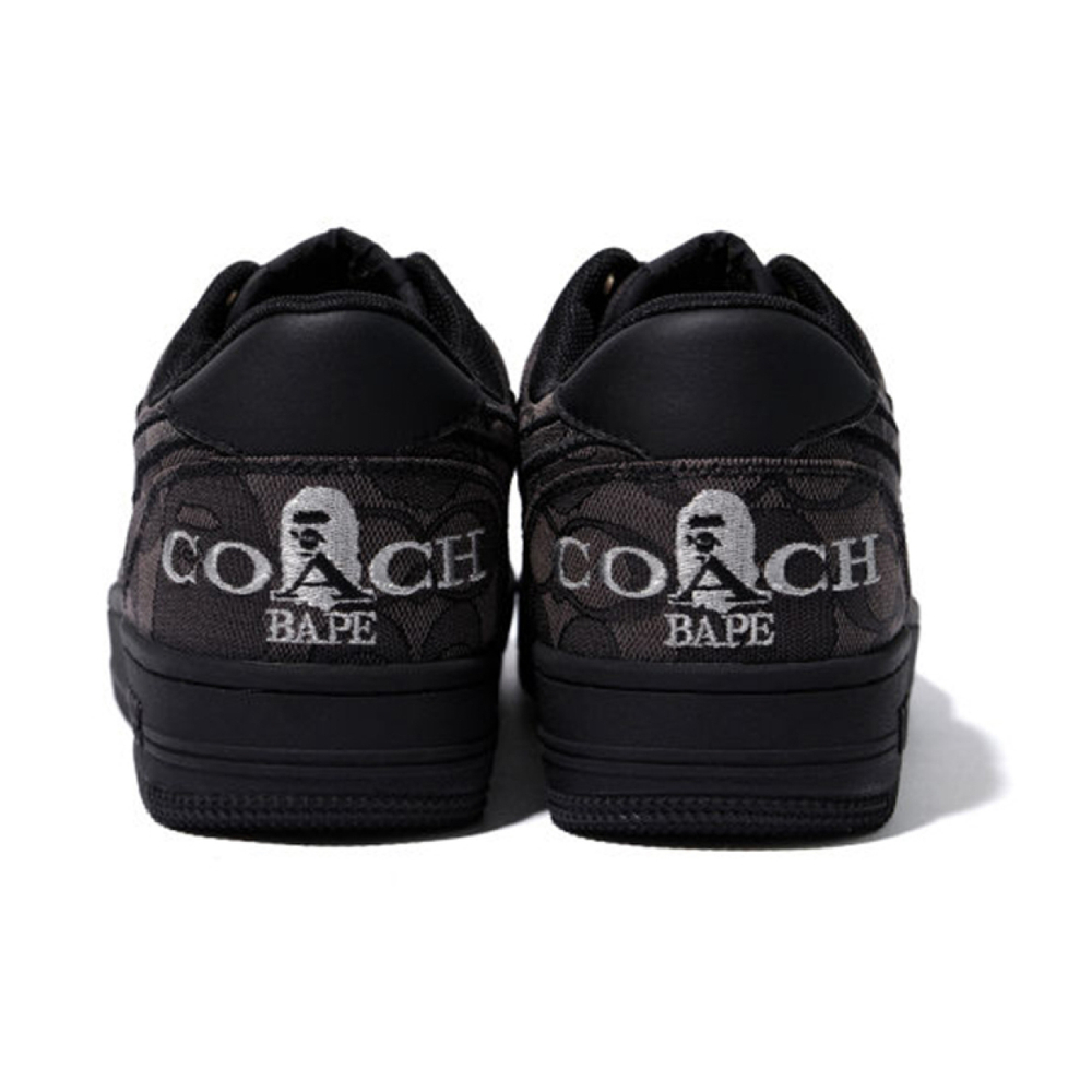 Кроссовки COACH/ x A BATHING APE STA, 1G23-191-901BLK