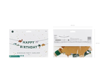 Гирлянда Happy Birthday "Динозавры" 3 м
