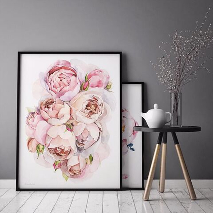 Интерьерная картина в технике цифровой печати. АРТ 003 АРТ ЦВЕТЫ