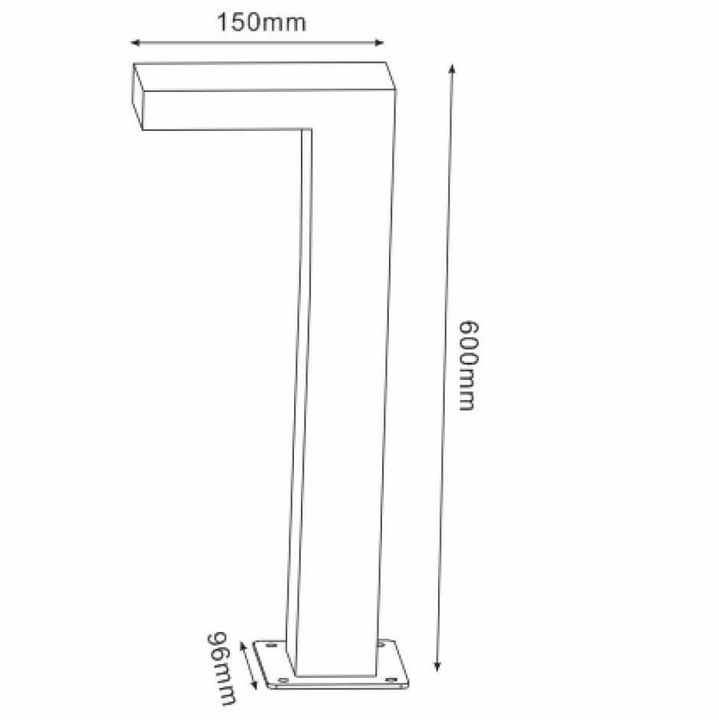 Уличный светодиодный светильник Lucide Texas 28851/60/30