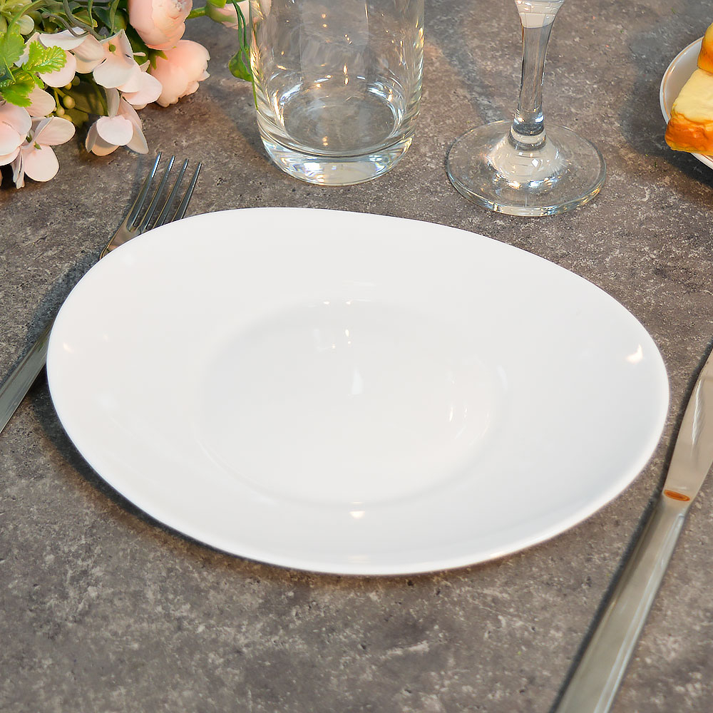 Тарелка десертная 21,5см Атлантис, опаловое стекло, MILLIMI