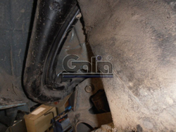 Фаркоп оцинкованный Galia R046A для Renault Scenic RX4 1999-2007(паспорт и сертификат в комплекте)(без электрики)