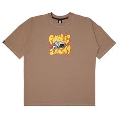 Футболка HOOK Враг, какао