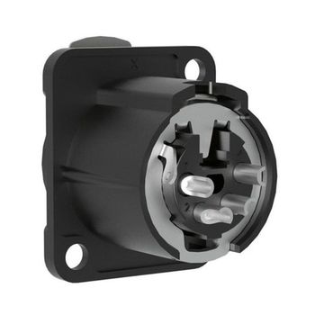 Seetronic MK4F2C-B Панельный разъём XLR тип D, "мама", 4-контактный