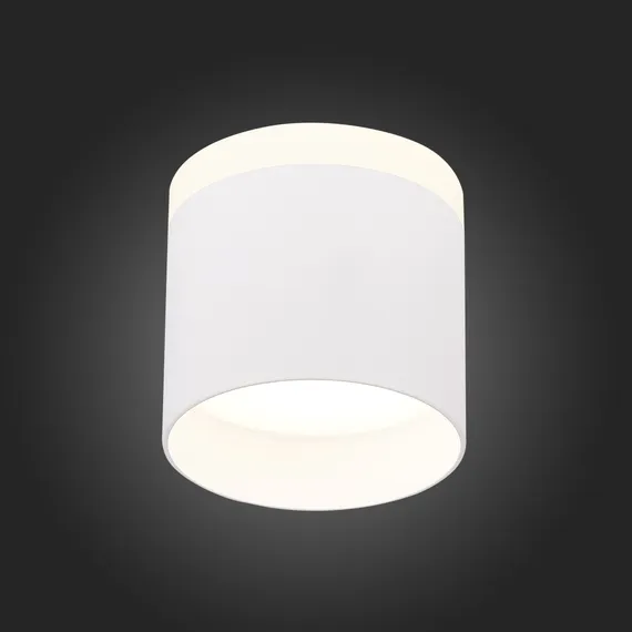 ST102.542.09 Светильник потолочный Белый LED 1*9W 4000K 702Lm Ra>80 120° IP20 D79xH75 170-240V Накладные светильники