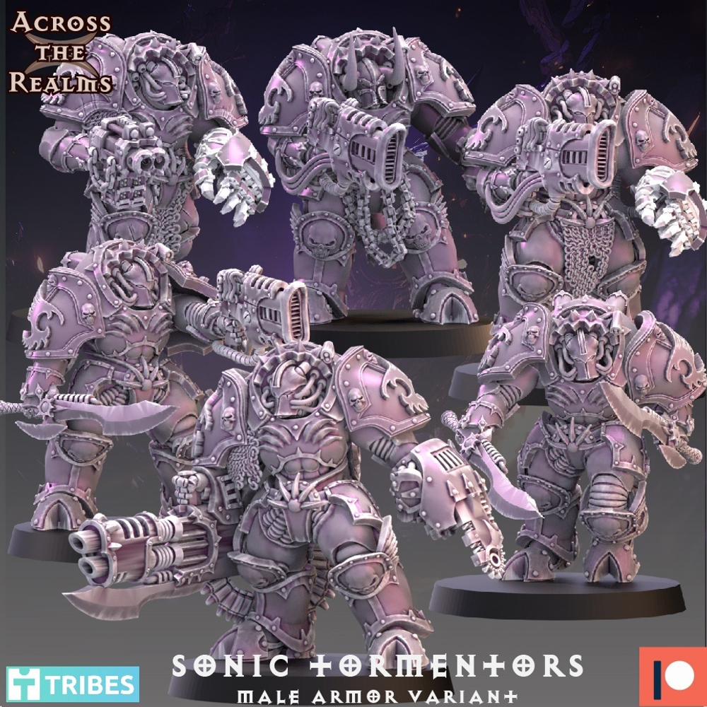 Slaanesh Noise Marines Terminators M