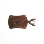 Доска разделочная из древесины сибирского кедра "Рожки". RD92