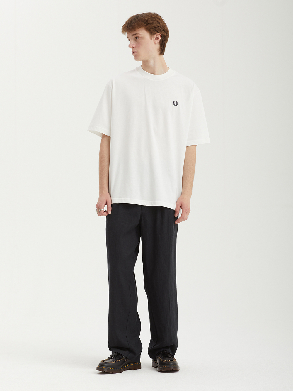 Мужские Брюки (Relaxed Fit) Foster Pleated Linen