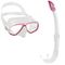 Набор для снорклинга Cressi Perla Box (Маска Perla + Трубка Mexico + Бокс) розовый