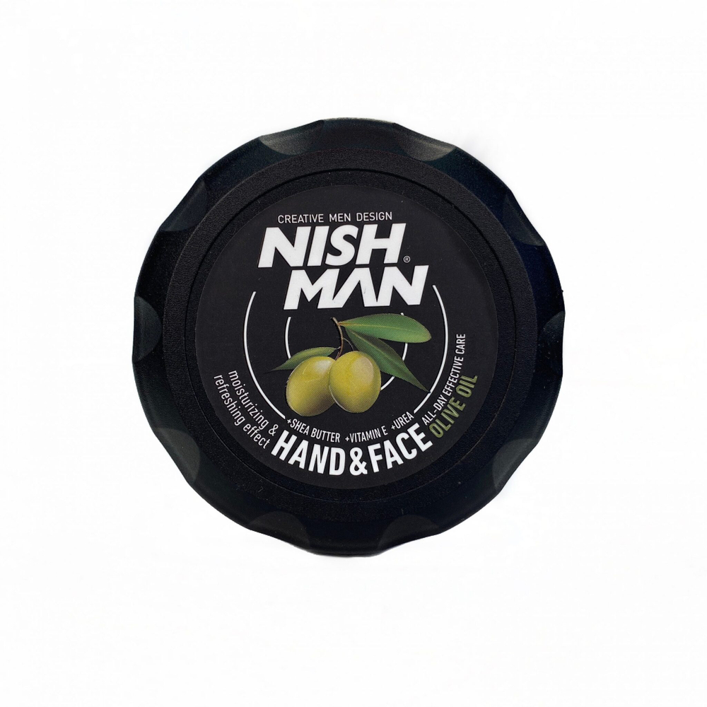 Nishman Hand & Face Cream Olive Oil - Крем для рук и лица оливковый 300 мл