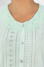 Блуза Петуния (светло-зеленая) Б13978-20М LT Collection