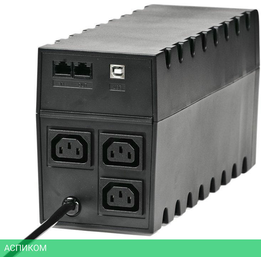 Источник бесперебойного питания Powercom Raptor 1000VA (RPT-1000AP)