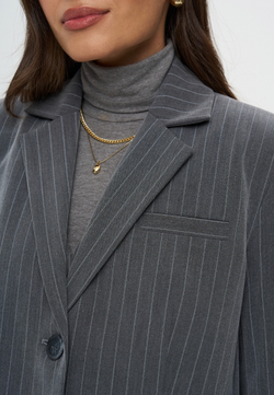 Жакет в полоску