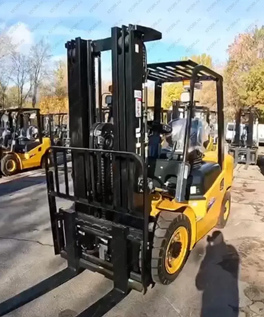 Вилочный автопогрузчик CHL 3,0 т с диз. двигателем Isuzu