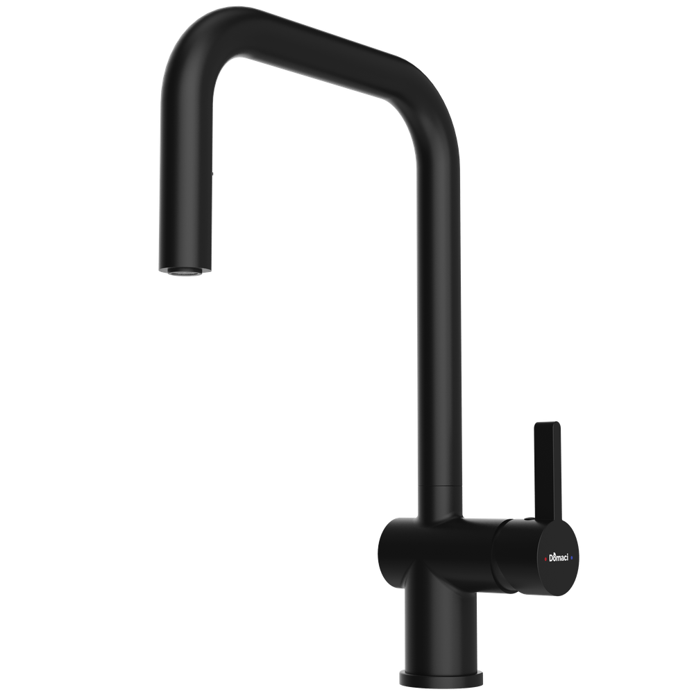Смеситель для кухни Domaci Ливорно D4703BK черный матовый