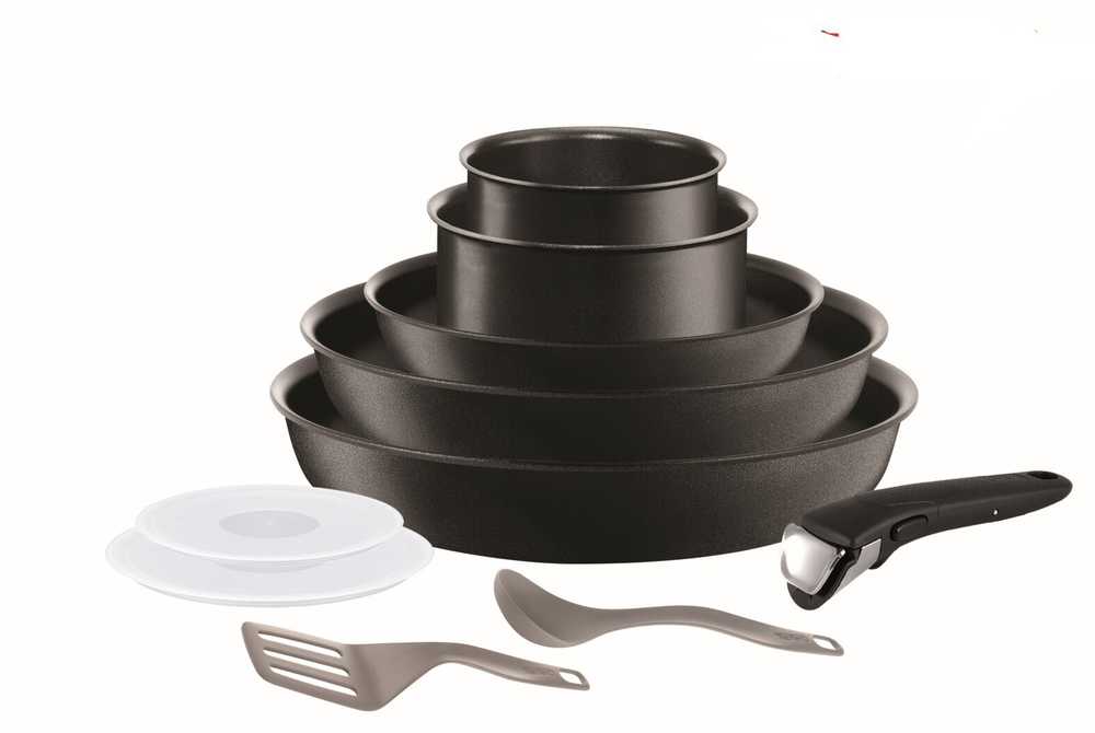 Набор посуды Tefal Ingenio Exception 10 предметов 16/18/22/26/28см L6749402