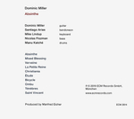 Dominic Miller / Absinthe (CD)