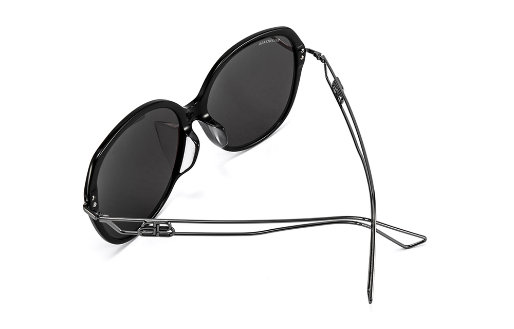 Balenciaga Sunglasses Unisex Dark Gray