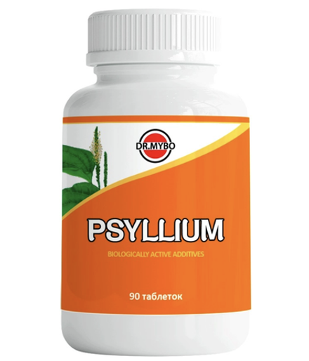 Dr mybo псиллиум 90 шт. таблетки массой 0,5 г