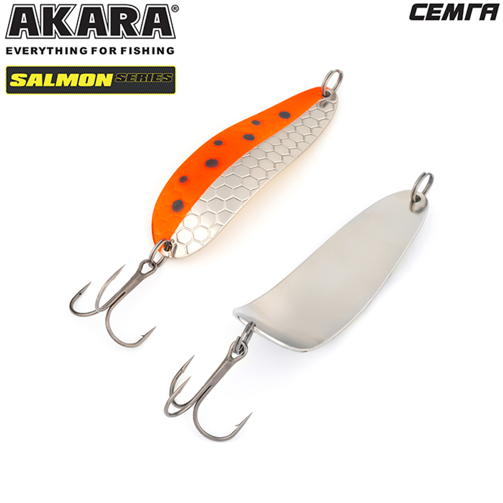 Блесна колебалка Akara Salmon Семга 80 мм 22 гр. 15-NI
