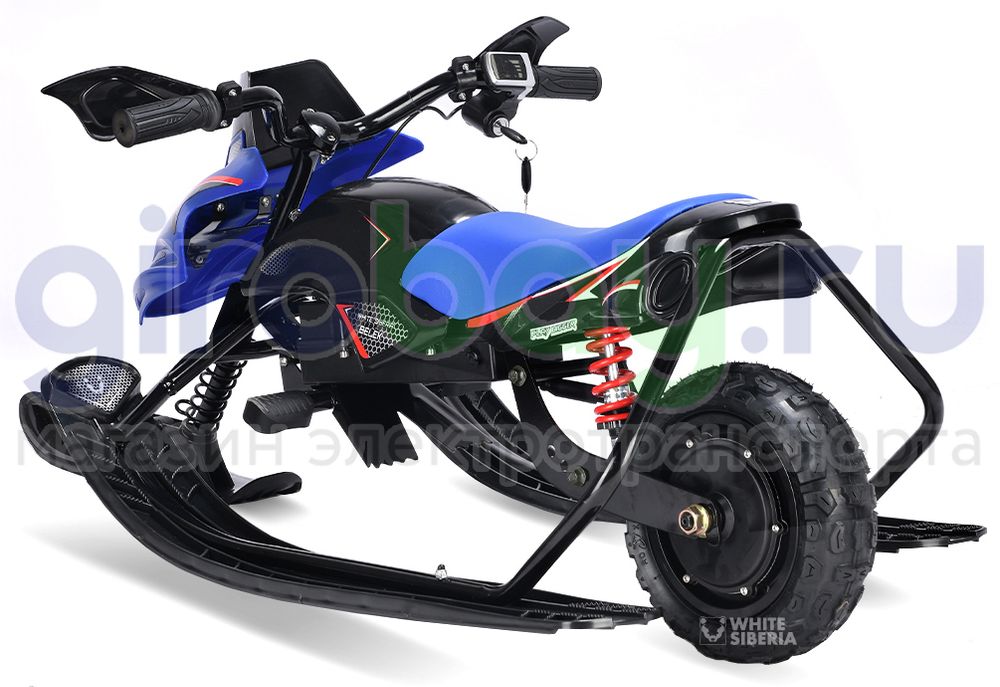 Детский электроснегокат White Siberia BELEK 800W - Синий фото 4 Детский электроснегокат White Siberia BELEK 800W - Синий фото 4 фото №6