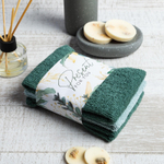 Набор махровых полотенец Для тебя 30х30 см - 3 шт, 340 г/м2, 100% хл