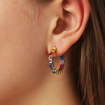 Серьги Dyrberg Kern HOLLY SG RAINBOW 390110