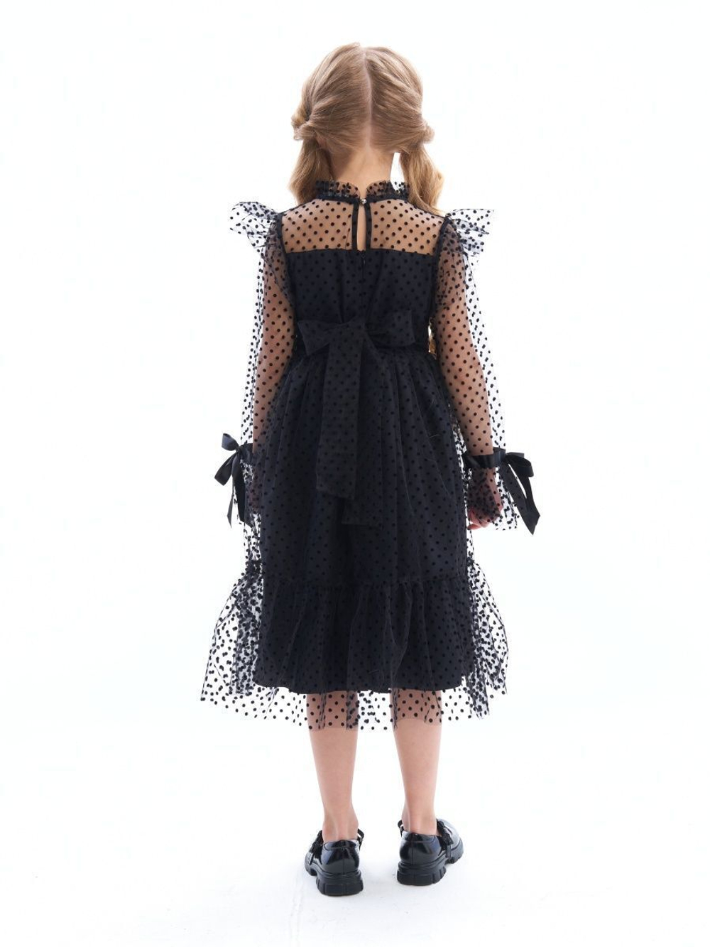 Пышное платье Уэнсдэй (Wednesday Addams) вещь на Хэллоуин