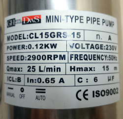 Насос повышающий CL-15 GRS -15 230V