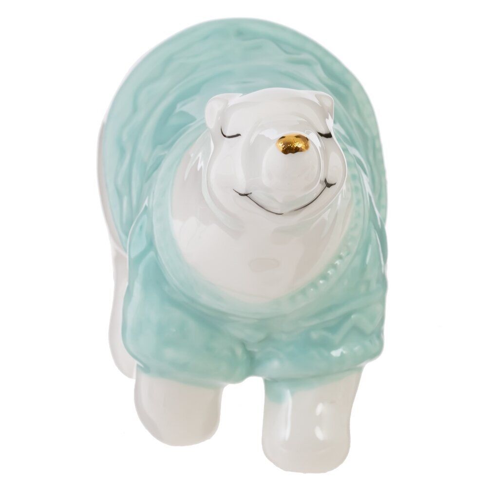 GAEM Фигурка декоративная "Белый медведь", L10,5 W5 H7 см