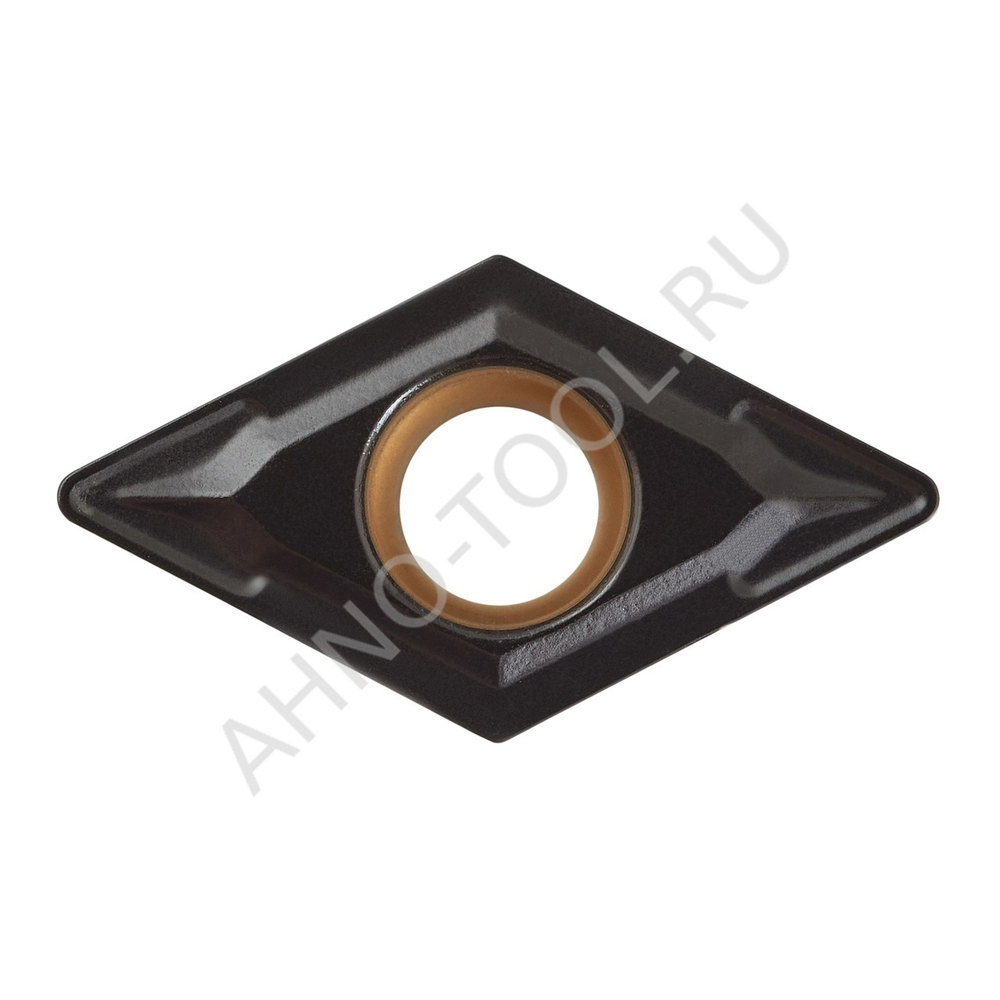 Пластина твердосплавная ISO DCMT070204-KMA ACK20E AHNO по чугуну, получистовая