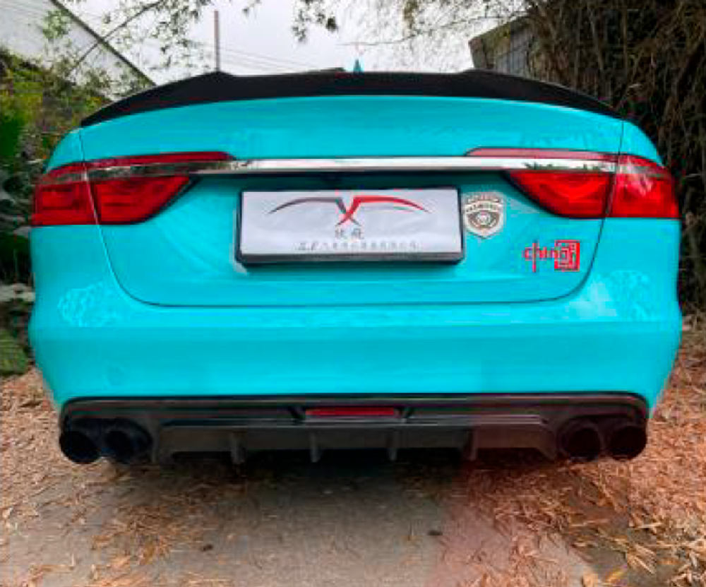 Карбоновый спойлер для Jaguar XF 2016-2020 Ягуар