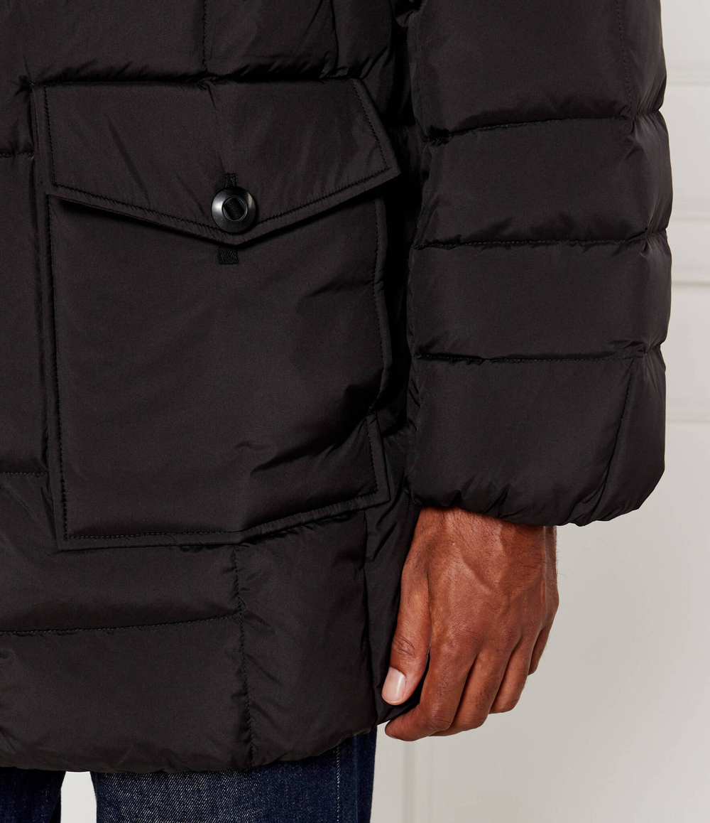 Пуховая куртка WEAVE Kenzo - черный(FE65OU3129NL)