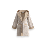 Детский халат Melinda из органического муслина | желтый