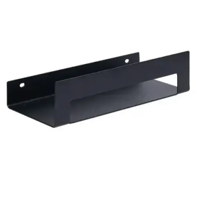 Полка настенная Line 25см (черный)