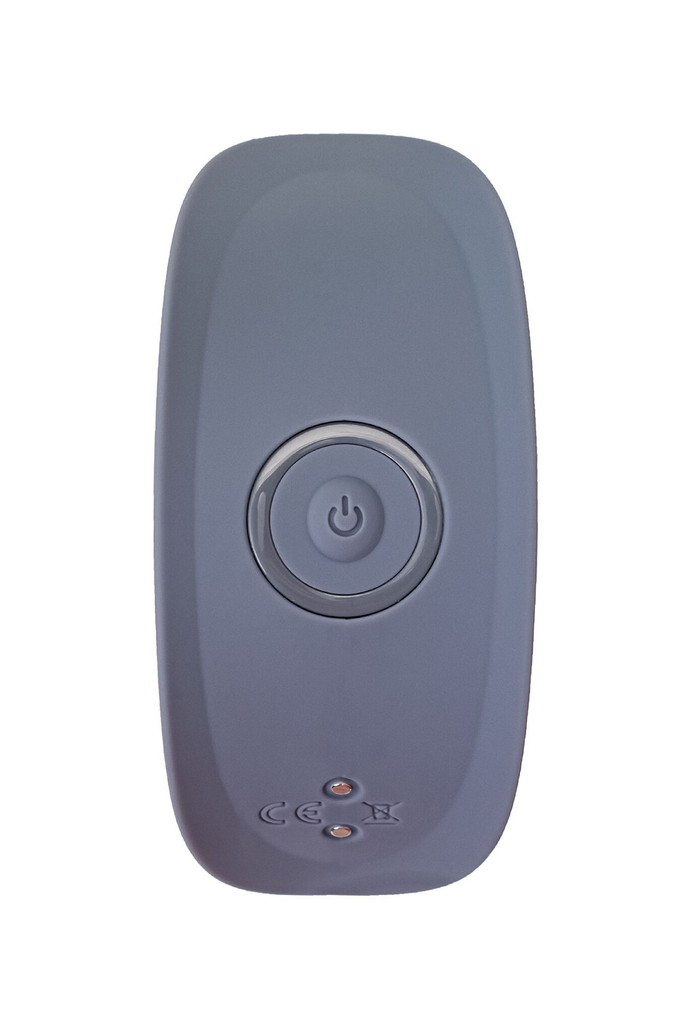 Серая анальная вибровтулка Booty Absolute Beginners 2 - 7,9 см. (Цвет: серый)