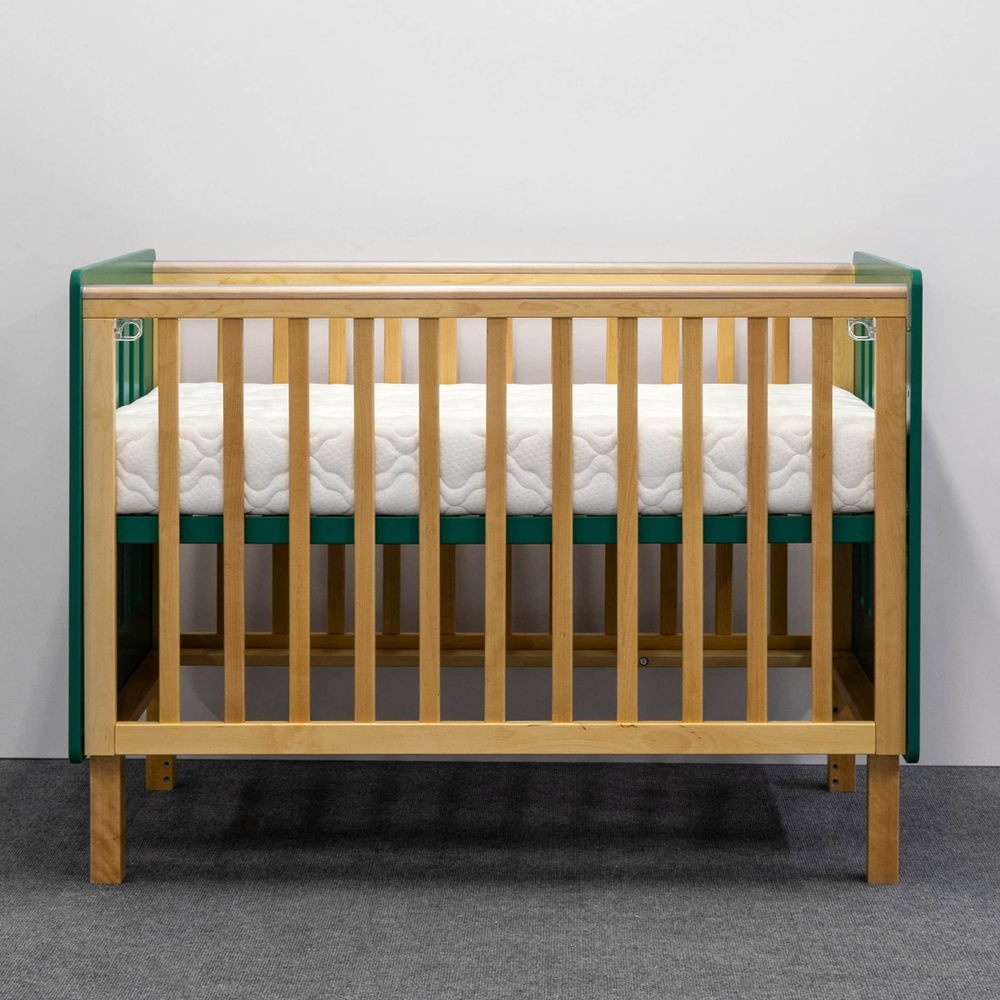 Детская кровать Antemi Mari, Зеленый/Дерево