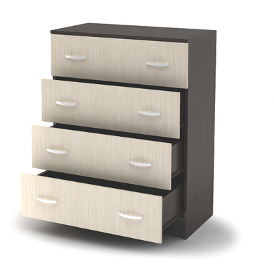 КМ 554 Бася ЛДСП комод 4 ящ.