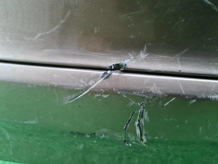 Бампер задний Volvo XC60 1 (2013-2017)