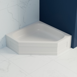 Душевой поддон трапеция RGW BT/CL-S (1000x1000)