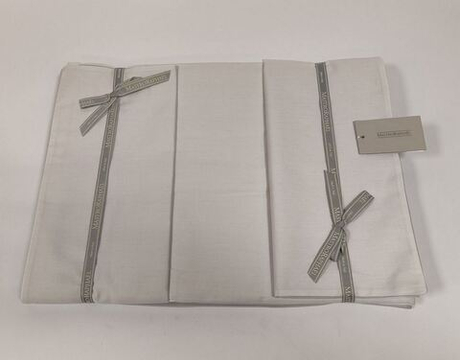 Постельное белье 2 спальное евро Mastro Raphael Eloise Bicolor 92 ivory/grey кремово-серое