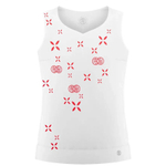 Одежда для тенниса Девочки, Майка POIVRE BLANC SLEEVELESS .