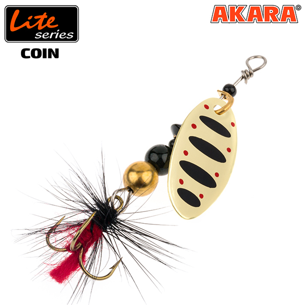 Блесна вращающаяся Akara Lite Series Coin 1 3,0 гр. 1/9 oz. A13