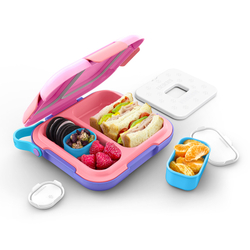 Ланч-бокс neat bento розовый