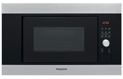 Встраиваемая микроволновая печь СВЧ Hotpoint MF20G IX HA, нержавеющая сталь