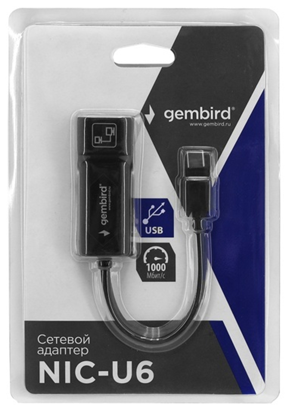 Сетевая карта Gembird NIC-U6