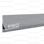 Плинтус Pro Design Corner L 584 Анодированный 2700мм